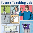 Teaching Lab Comic collage